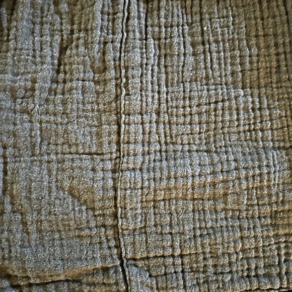 CJLA Carly Jean Los Angeles Halston Cotton Navy Blue Shorts Size Medium - Picture 3 of 6